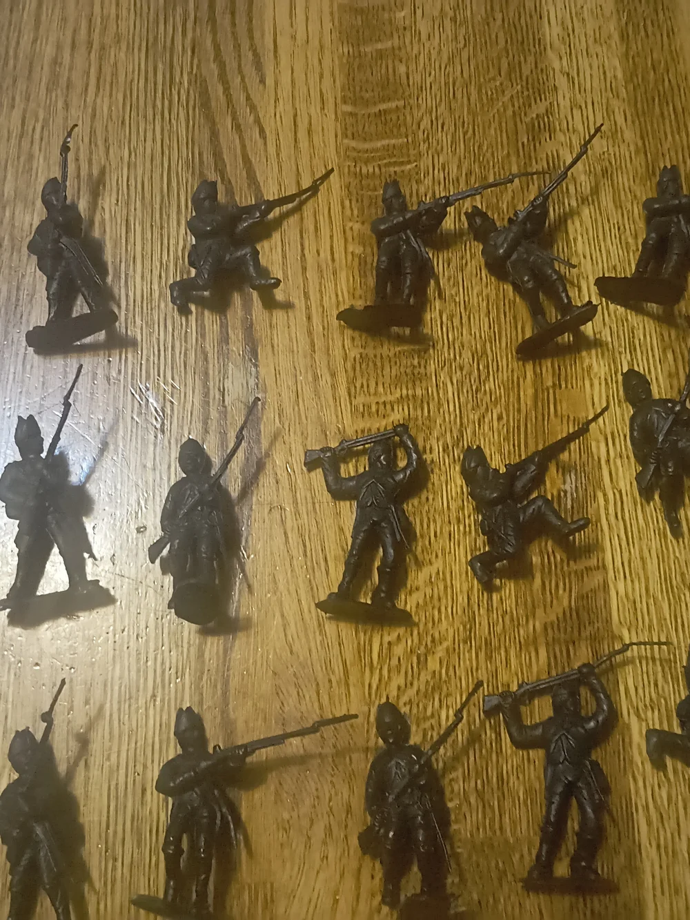 Huge Lot Army Men Soldiers Revolutionary War Cowboys Indians Knights Crimea War